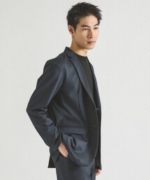 ABAHOUSE GRAY | 【新型/セットアップ対応】ポンチ ジャケット / 4WAYストレッチ / ウォッシャブル(テーラードジャケット)