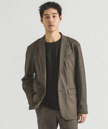 ABAHOUSE GRAY | 【新型/セットアップ対応】ポンチ ジャケット / 4WAYストレッチ / ウォッシャブル(テーラードジャケット)