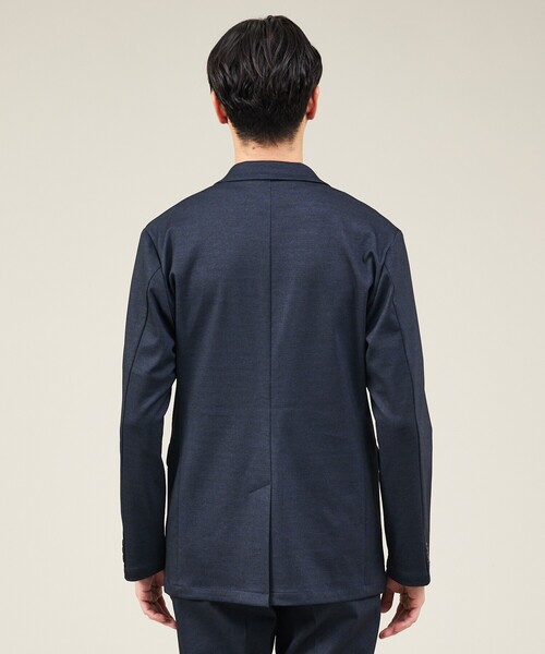 ABAHOUSE GRAY（アバハウスグレイ）の「【新型/セットアップ対応】ポンチ ジャケット / 4WAYストレッチ / ウォッシャブル（テーラードジャケット・メンズ・ネイビー/その他1/ブルー系その他/グレー/その他/ブラック・46/44/50/48）」の9枚目の写真