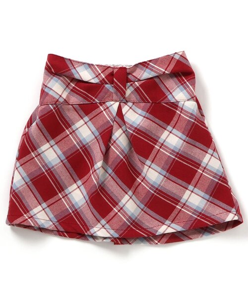 apres les cours(アプレレクール)の「【ジュニア対応】リボンタックスカート(スカート・キッズ・グレー/レッド・80/90/100/110/120/130/140)」の14枚目の写真