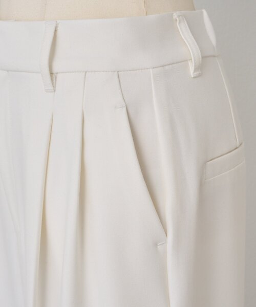 BEARDSLEY（ビアズリー）の「裏起毛タックバギーパンツ（その他パンツ・レディース・ホワイト/ライトグレー・FREE）」の20枚目の写真