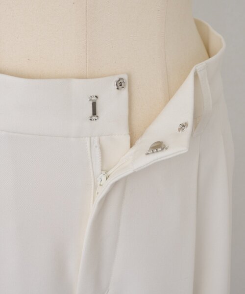 BEARDSLEY（ビアズリー）の「裏起毛タックバギーパンツ（その他パンツ・レディース・ホワイト/ライトグレー・FREE）」の21枚目の写真