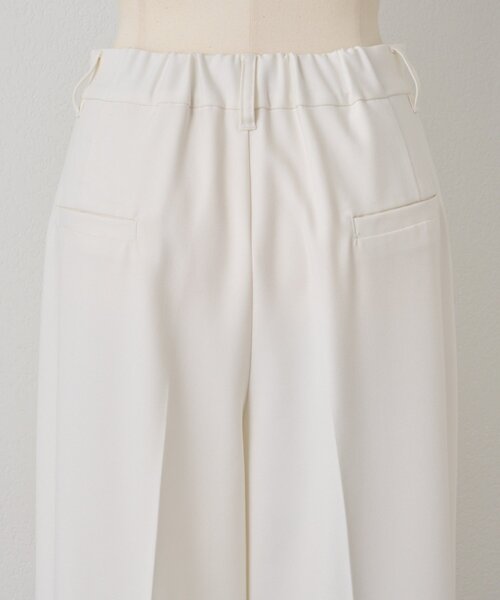 BEARDSLEY（ビアズリー）の「裏起毛タックバギーパンツ（その他パンツ・レディース・ホワイト/ライトグレー・FREE）」の22枚目の写真