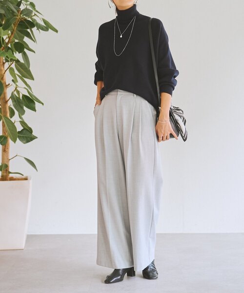 BEARDSLEYビアズリー　タックバギーパンツ セール】裏起毛タックバギーパンツ（その他パンツ）｜BEARDSLEY