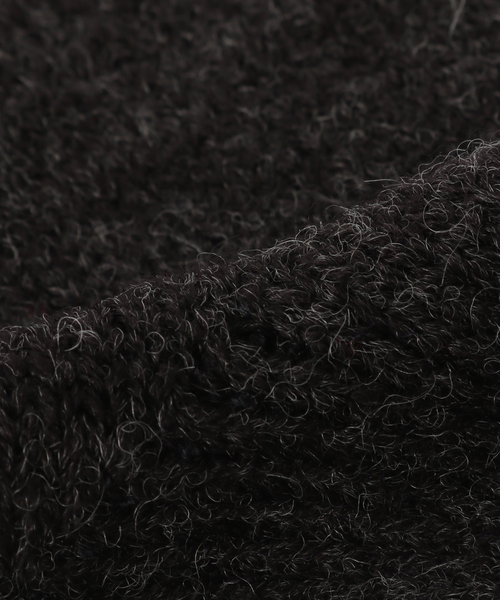 JOURNAL STANDARD LUXE（ジャーナルスタンダード　ラックス）の「バルキーWOOL SOCKS（ソックス/靴下・レディース・チャコールグレー/ピンク/ブルー/ホワイト×ホワイト/ワイン・FREE）」の8枚目の写真