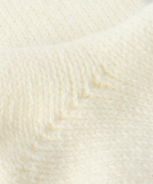 JOURNAL STANDARD LUXE（ジャーナルスタンダード　ラックス）の「バルキーWOOL SOCKS（ソックス/靴下・レディース・チャコールグレー/ピンク/ブルー/ホワイト×ホワイト/ワイン・FREE）」の10枚目の写真