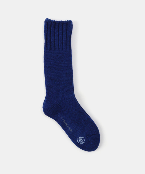 JOURNAL STANDARD LUXE（ジャーナルスタンダード　ラックス）の「バルキーWOOL SOCKS（ソックス/靴下・レディース・チャコールグレー/ピンク/ブルー/ホワイト×ホワイト/ワイン・FREE）」の11枚目の写真