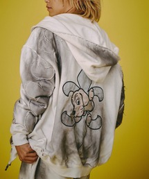 GALFY｜ガルフィーのパーカー（ホワイト/白色系・ワンポイント）通販