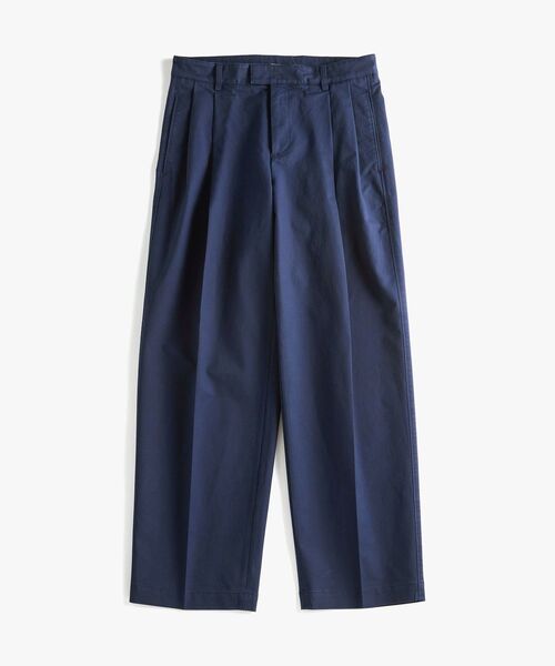 TOMMY HILFIGER(トミーヒルフィガー)の「ウォッシュドワイドレッグチノパンツ(チノパンツ・メンズ・ネイビー・46/50/52)」の6枚目の写真