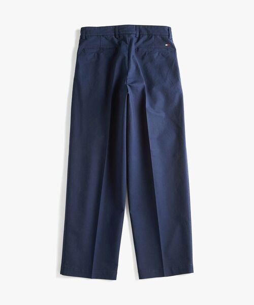 TOMMY HILFIGER(トミーヒルフィガー)の「ウォッシュドワイドレッグチノパンツ(チノパンツ・メンズ・ネイビー・46/50/52)」の7枚目の写真