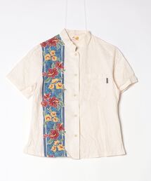 MANGO（マンゴ）の「ペイズリー半袖シャツ（シャツ/ブラウス）」