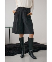 AZUL by moussy | ウールライクハーフパンツ(スラックス)