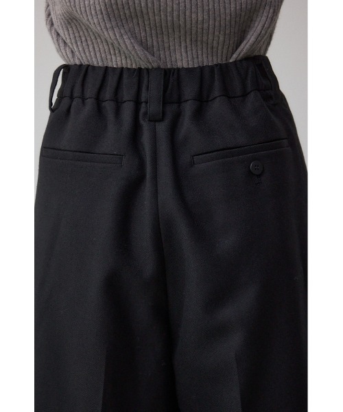 AZUL by moussy(アズールバイマウジー)の「ウールライクハーフパンツ(スラックス・レディース・ブラック/グレー系その他・SMALL/MEDIUM)」の10枚目の写真