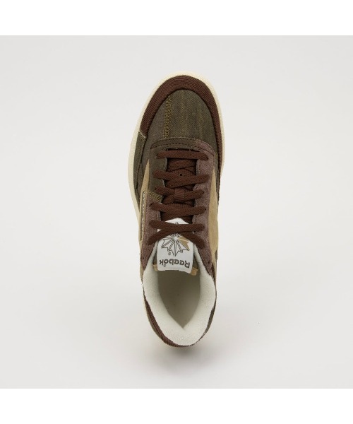 Reebok(リーボック)の「クラブシー リベンジ ヴィンテージ / CLUB C REVENGE VINTAGE(スニーカー・メンズ・カーキブラウン/アイボリー・22.5cm/23.0cm/24.5cm/25.0cm/25.5cm/26.0cm/26.5cm/27.0cm/27.5cm/28.0cm/28.5cm/30.0cm/23.5cm/24.0cm/29.0cm)」の7枚目の写真