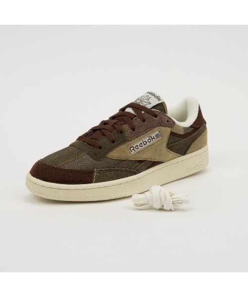 Reebok(リーボック)の「クラブシー リベンジ ヴィンテージ / CLUB C REVENGE VINTAGE(スニーカー・メンズ・カーキブラウン/アイボリー・22.5cm/23.0cm/24.5cm/25.0cm/25.5cm/26.0cm/26.5cm/27.0cm/27.5cm/28.0cm/28.5cm/30.0cm/23.5cm/24.0cm/29.0cm)」の11枚目の写真