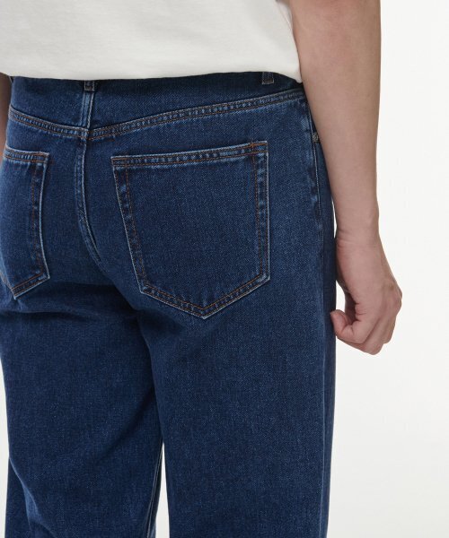 MUSINSA STANDARD（ムシンサスタンダード）の「裏起毛ストレートデニムパンツ [ミディアムインディゴ]（デニムパンツ・メンズ・その他・28/29/32/30/31/33/26/27/40/38/42/36/34）」の5枚目の写真