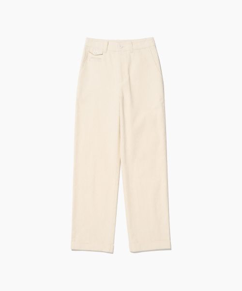 TTUDEMENT(トュードメント)の「CORDUROY ROLL UP PANTS CREAM(その他パンツ・レディース・その他・SMALL)」の2枚目の写真