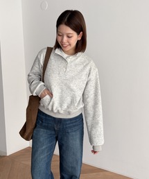 CANAL JEAN | HARING　ヘンリーネックウールスウェット(スウェット)