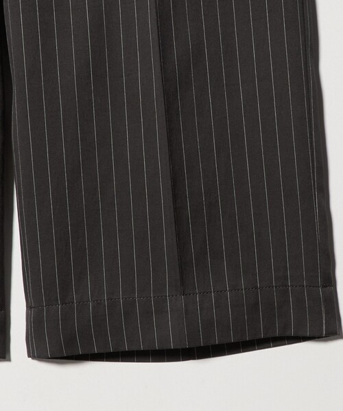 green label relaxing（グリーンレーベルリラクシング）の「フィブリル ワイド パンツ（スラックス・レディース・グレー系/オフホワイト/ブラック・38/36）」の22枚目の写真