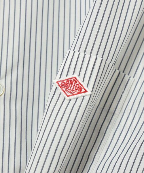 BEAMS（ビームス）の「【別注】DANTON / ショートスリーブシャツ（シャツ/ブラウス・メンズ・ホワイト/グリーン・SMALL/MEDIUM/LARGE/X-LARGE）」の9枚目の写真