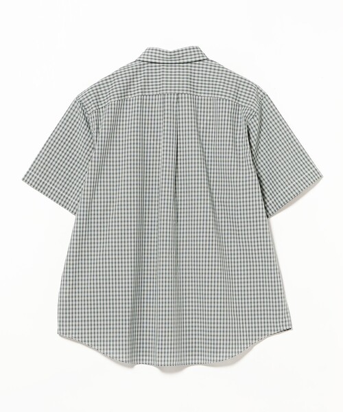 BEAMS（ビームス）の「【別注】DANTON / ショートスリーブシャツ（シャツ/ブラウス・メンズ・ホワイト/グリーン・SMALL/MEDIUM/LARGE/X-LARGE）」の6枚目の写真
