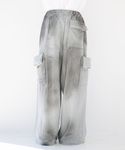 SHINYAKOZUKA（シンヤコヅカ）の「【SHINYAKOZUKA】別注 WASHED ORDINARY HOME DELIVERYMAN（ISSUE#7)（スウェットパンツ・メンズ・グレー/ブラック・M/XS/S）」の16枚目の写真