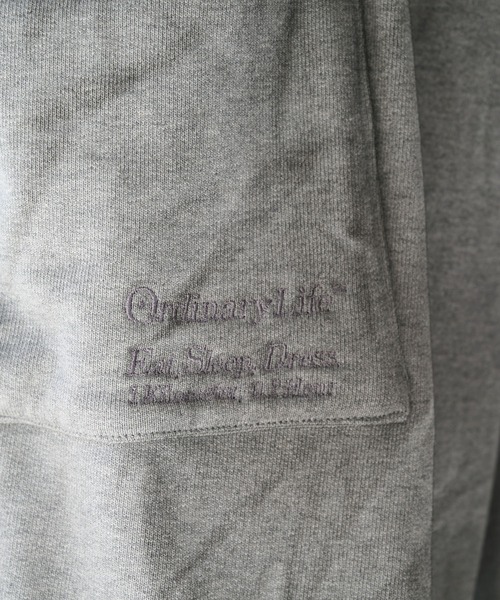 SHINYAKOZUKA（シンヤコヅカ）の「【SHINYAKOZUKA】別注 WASHED ORDINARY HOME DELIVERYMAN（ISSUE#7)（スウェットパンツ・メンズ・グレー/ブラック・M/XS/S）」の4枚目の写真