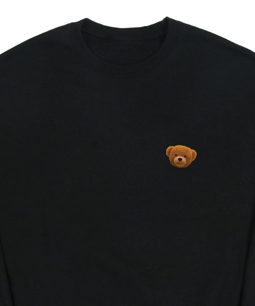 GRAVER（グレーバー）の「[UNISEX]スモール OF ベア スウェット_ブラック（スウェット・レディース・ブラック・LARGE/MEDIUM/SMALL）」の3枚目の写真