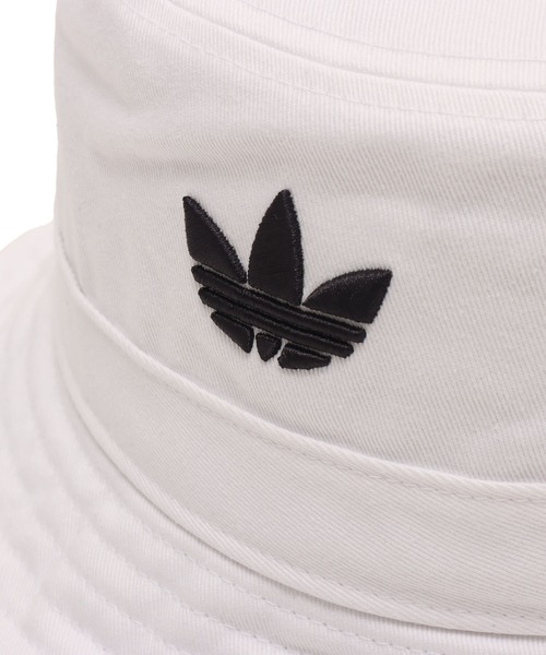 adidas(アディダス)の「adidas ADICOLOR BUCKET / アディダス アディカラー バケットハット(ハット・メンズ・ホワイト・M/L)」の7枚目の写真