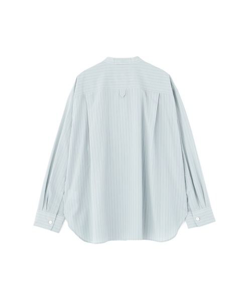 MARGARET HOWELL（マーガレットハウエル）の「SIMPLE STRIPE COTTON SHIRT（シャツ/ブラウス・レディース・ホワイト/ブルー系その他2・2/1）」の7枚目の写真