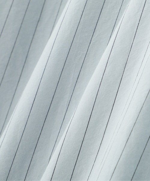 MARGARET HOWELL（マーガレットハウエル）の「SIMPLE STRIPE COTTON SHIRT（シャツ/ブラウス・レディース・ホワイト/ブルー系その他2・2/1）」の8枚目の写真