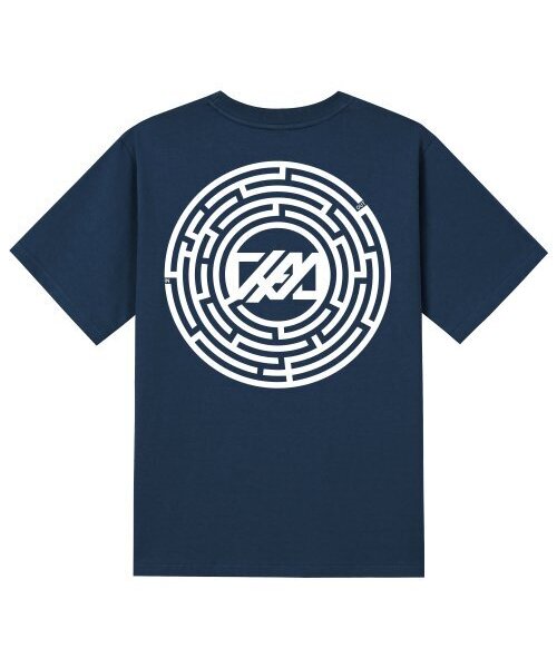 KAN6312(カン6312)の「KTN0036 パネルミロ 半袖Tシャツ - ネイビー(Tシャツ/カットソー・メンズ・その他・LARGE/MEDIUM/SMALL/X-LARGE)」の1枚目の写真