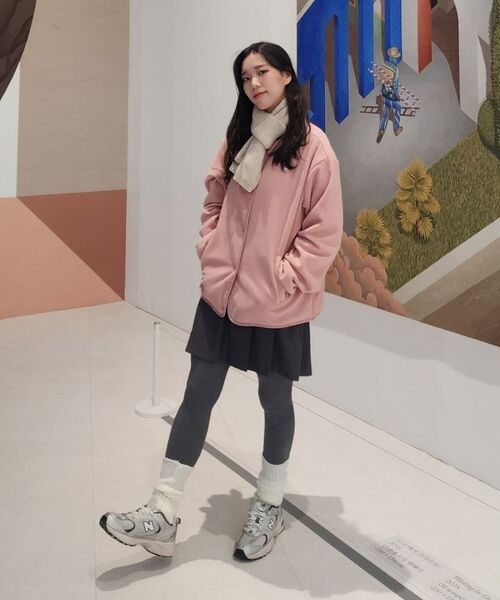 SELITIO(セレティオ)の「レディース スナップボタン フリースジャケット ピンク(その他アウター・レディース・ピンク・SMALL/MEDIUM/LARGE)」の10枚目の写真