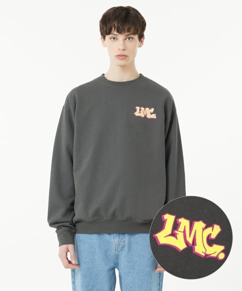 LMCの「GRAFFITI SWEATSHIRT charcoal(スウェット・レディース・その他・LARGE/MEDIUM/SMALL/X-LARGE)」の1枚目の写真