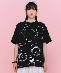 LAUGHER（ラファー）の「[Esther Bunny] OMG!! T-shirt - Black（Tシャツ/カットソー）」