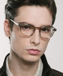 ASHCROFT（アッシュクロフト）の「ギンズバーグ [Heritage] 47 - ウォームグレー（メガネ）」