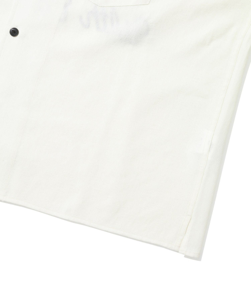 COVERNAT（カバーナット）の「レタリングリゾートハーフシャツクリーム（シャツ/ブラウス・レディース・その他・SMALL/MEDIUM/LARGE/X-LARGE）」の8枚目の写真