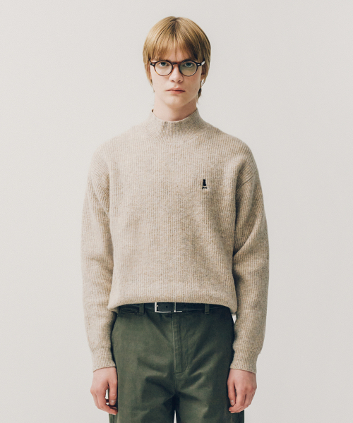 YALE(イェール)の「ブークレモックネックニット_ブラック(ニット/セーター・レディース・その他・SMALL/MEDIUM/LARGE/X-LARGE)」の4枚目の写真
