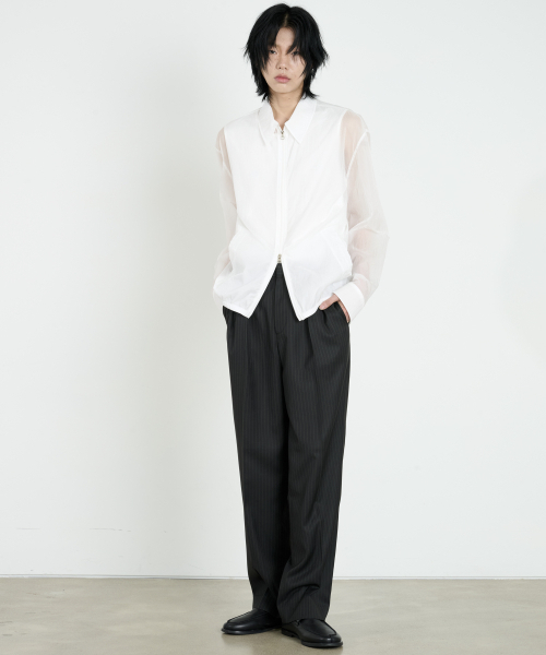 DUSTYWHITE(ダスティーホワイト)の「ホワイトヘイズジップアップシャツ(シャツ/ブラウス・メンズ・その他・MEDIUM/LARGE/X-LARGE)」の4枚目の写真
