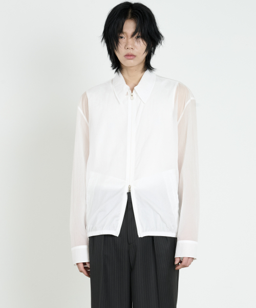 DUSTYWHITE(ダスティーホワイト)の「ホワイトヘイズジップアップシャツ(シャツ/ブラウス・メンズ・その他・MEDIUM/LARGE/X-LARGE)」の5枚目の写真