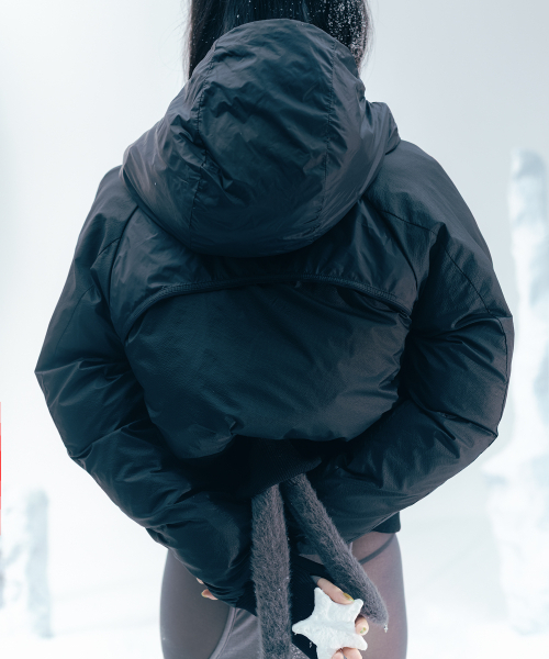 Reversible Check Padded Jacket / Black（ダウンジャケット/コート