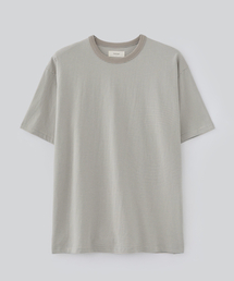 グラフストライプTシャツ(ベージュ)