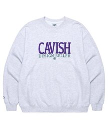 SERIF EMB SWEATSHIRT LIGHT GREY(CV2CFUM470A)