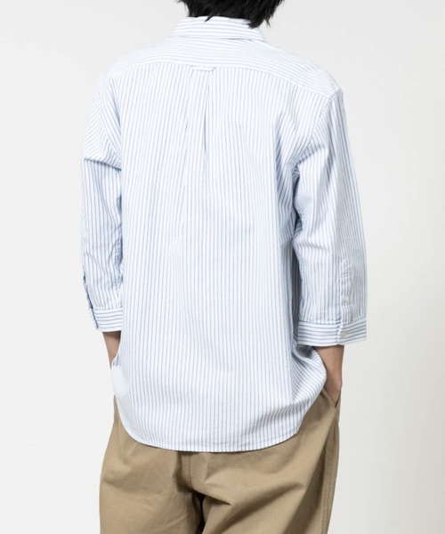 JOHN'S CLOSET(ジョンズクローゼット)の「【a】パナマ レギュラーカラー 七分袖シャツ(シャツ/ブラウス・メンズ・ブルー/ブラック/ピンク/ネイビー系1/ホワイト系その他/ホワイト/ネイビー/ミント/ベージュ・LARGE/MEDIUM)」の13枚目の写真