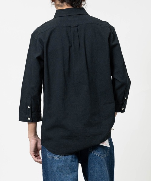 JOHN'S CLOSET(ジョンズクローゼット)の「【a】パナマ レギュラーカラー 七分袖シャツ(シャツ/ブラウス・メンズ・ブルー/ブラック/ピンク/ネイビー系1/ホワイト系その他/ホワイト/ネイビー/ミント/ベージュ・LARGE/MEDIUM)」の19枚目の写真