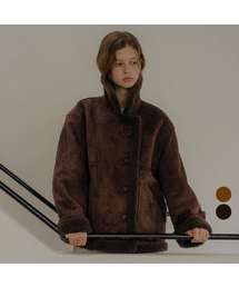 Half double wool shearling mustang [TIWT02MU01]_2color