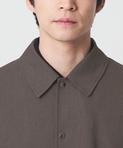 green label relaxing（グリーンレーベルリラクシング）の「FREELITCH コーチ ジャケット  -2WAYストレッチ・吸水速乾-（ブルゾン・メンズ・コバルトブルー/ダークブラウン/ブラック・XL/L/M/S）」の21枚目の写真