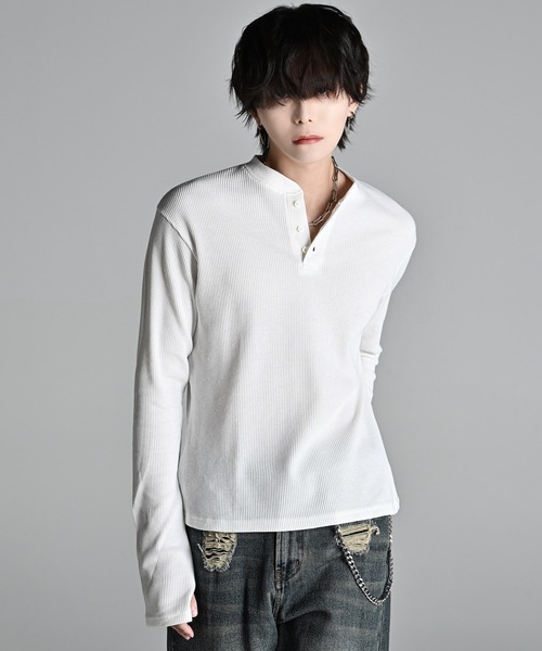 セール】Thermal long sleeve tee / サーマルロングスリーブT（Tシャツ