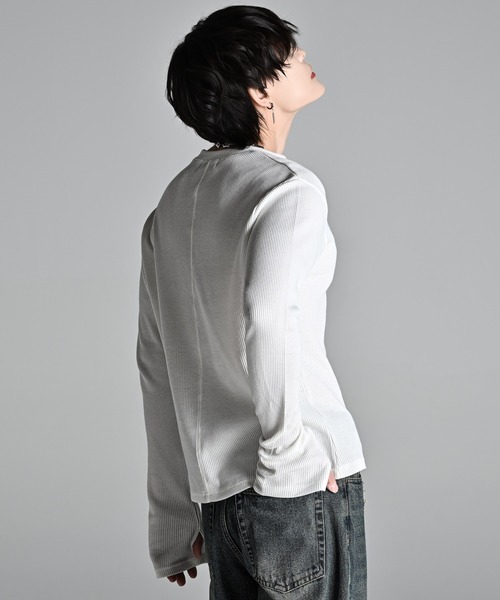 ADRER（アドラー）の「Thermal long sleeve tee / サーマルロング