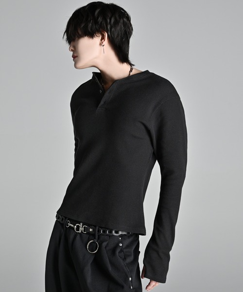 ADRER（アドラー）の「Thermal long sleeve tee / サーマルロング